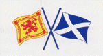 SC42 Eurostick Scottish Sticker Saltire Flag New