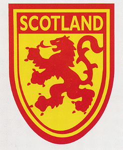 Lion Rampant shield Sticker